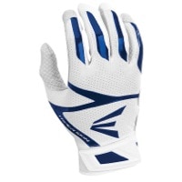 Easton Z10 Hyperskin Batting Gloves - Men's - White / Navy