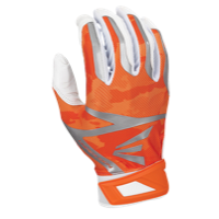 Easton Z7 VRS Hyperskin Batting Gloves - Men's - Orange / White