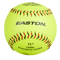 Easton Team Soft Touch Training Softballs - Men's - Light Green / Red