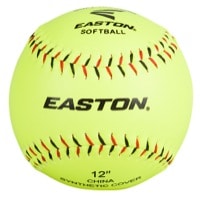 Easton Team Soft Touch Training Softballs - Men's - Light Green / Red