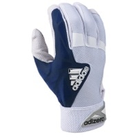 adidas EQT adiZero Batting Gloves - Men's - White / Navy