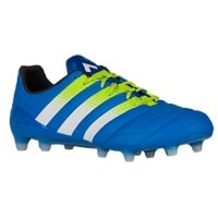 adidas ACE 16.1 FG/AG Leather - Men's - Blue / Light Green