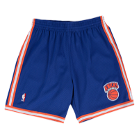 Mitchell & Ness NBA Swingman Shorts - Men's - Blue / Orange