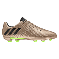 adidas Messi 16.1 FG/AG - Boys' Grade School - Gold / Black