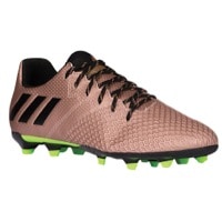 adidas Messi 16.3 FG/AG - Boys' Grade School - Gold / Black