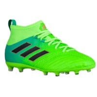 adidas ACE 17.1 FG - Boys' Grade School - Light Green / Black