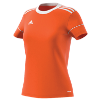 adidas Team Squadra 17 Short Sleeve Jersey - Women's - Orange / White