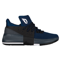 adidas Dame 3 - Boys' Grade School -  Damian Lillard - Navy / Black