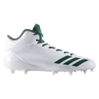 adidas adiZero 5-Star 6.0 Mid - Men's - White / Dark Green