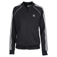 adidas Originals Adicolor Superstar Track Top - Women's - Black / White