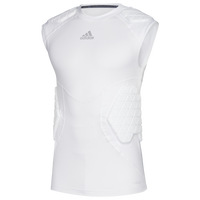 adidas Alphaskin Force 5 Pad Sleeveless Top - Men's - White