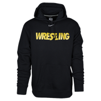 Nike Wrestling Hoodie - Men's - Black / Yellow