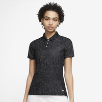 Nike Victory SS Print Golf Polo - Women's - Black