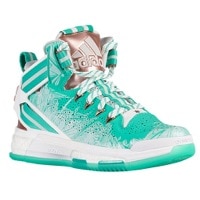 adidas D Rose 6 - Boys' Grade School -  Derrick Rose - Light Green / White