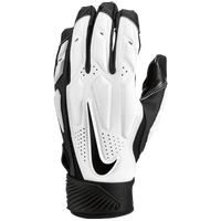 Nike D-Tack 6 Lineman Gloves - Men's - White / Black