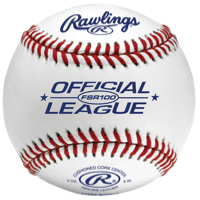 Rawlings Official League Flat Seam Baseballs - Men's - White / Blue