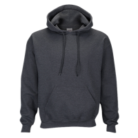 Gildan Team 50/50 Fleece Hoodie - Men's - Grey / Grey