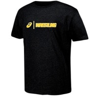 ASICS� Wrestling T-Shirt - Men's - Black / Gold