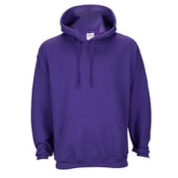 Gildan Team 50/50 Fleece Hoodie - Men's - Purple / Purple