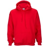 Gildan Team 50/50 Fleece Hoodie - Men's - Red / Red