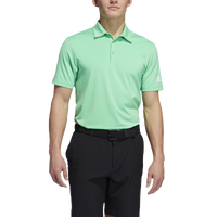 adidas Ultimate 365 Heather Golf Polo - Men's - Light Green