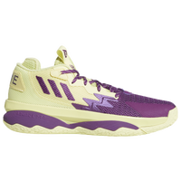 adidas Dame 8 - Men's - Yellow / Purple