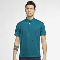 Nike Player Heritage Print Golf Polo - Men's - Blue