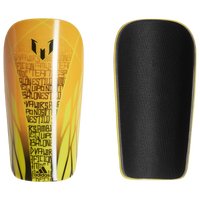 adidas YTH Messi Club Shin Guards - Youth - Yellow / Black