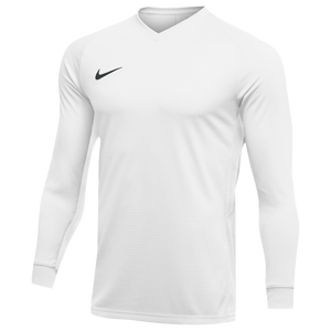 Nike Team Dry Tiempo Premier L/S Jersey - Men's - White/White