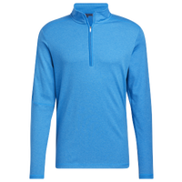 adidas 3-Stripe Golf 1/4 Zip - Men's - Blue