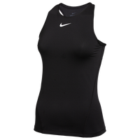 Nike Team Pro Tank All Over Mesh - Women's - Black / Black