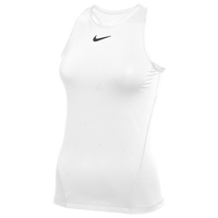 Nike Team Pro Tank All Over Mesh - Women's - White / White