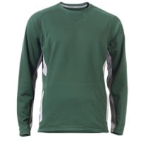 New Balance Pullover Fleece Crew - Men's - Dark Green / Grey