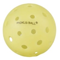 Athletic Specialties Pickle Ball 9" Baseball Yellow Dozen - Yellow / Yellow