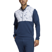 adidas Primeblue Cold Ready Golf 1/4 Zip - Men's - Navy / White