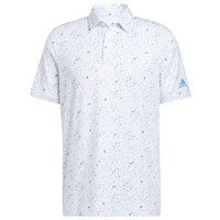 adidas Flag Print Golf Polo - Men's - White