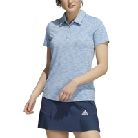 adidas Spacedye S/S Golf Polo - Women's - Blue