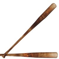 Louisville Slugger MLB Prime Maple AJ10  Baseball Bat - Men's - Brown / Orange