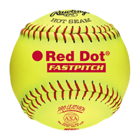 Rawlings Red Dot ASA/NFHS Fastpitch Softballs - Women's