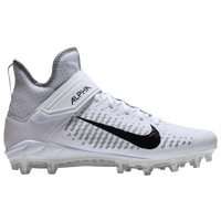 Nike Alpha Menace Pro 2 MID Football Cleat - Men's - White