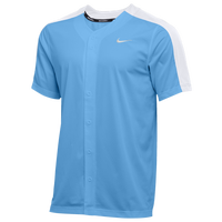 Nike Team Vapor Select Full Button Jersey - Men's - Light Blue