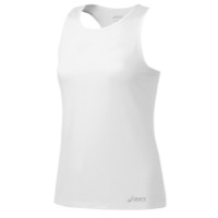 ASICS Ready-Set Singlet - Women's - All White / White