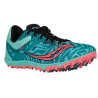 Saucony Havok XC Flat - Women's - Aqua / Orange