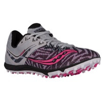 Saucony Havok XC Flat - Women's - Silver / Pink