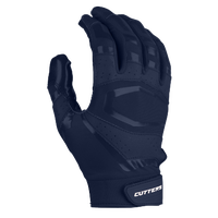 Cutters Rev Pro 3.0 Solid Receiver Gloves - Men's - Navy / Navy