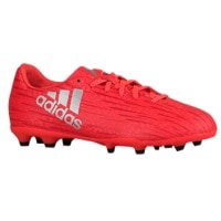 adidas X 16.3 FG/AG - Boys' Grade School - Red / Silver