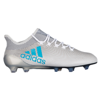 adidas X 17.1 FG - Men's - White / Light Blue