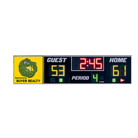 Bison Wall Mounted Basketball Scoreboard