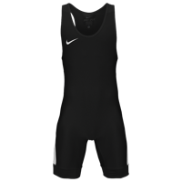 Nike Grappler Elite Wrestling Singlet - Men's - Black / White