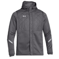 Under Armour Team Infrared Hybrid Full Zip Jacket - Men's - Grey / Grey